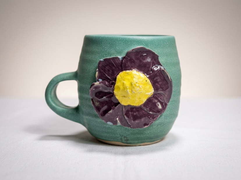 Flower mug