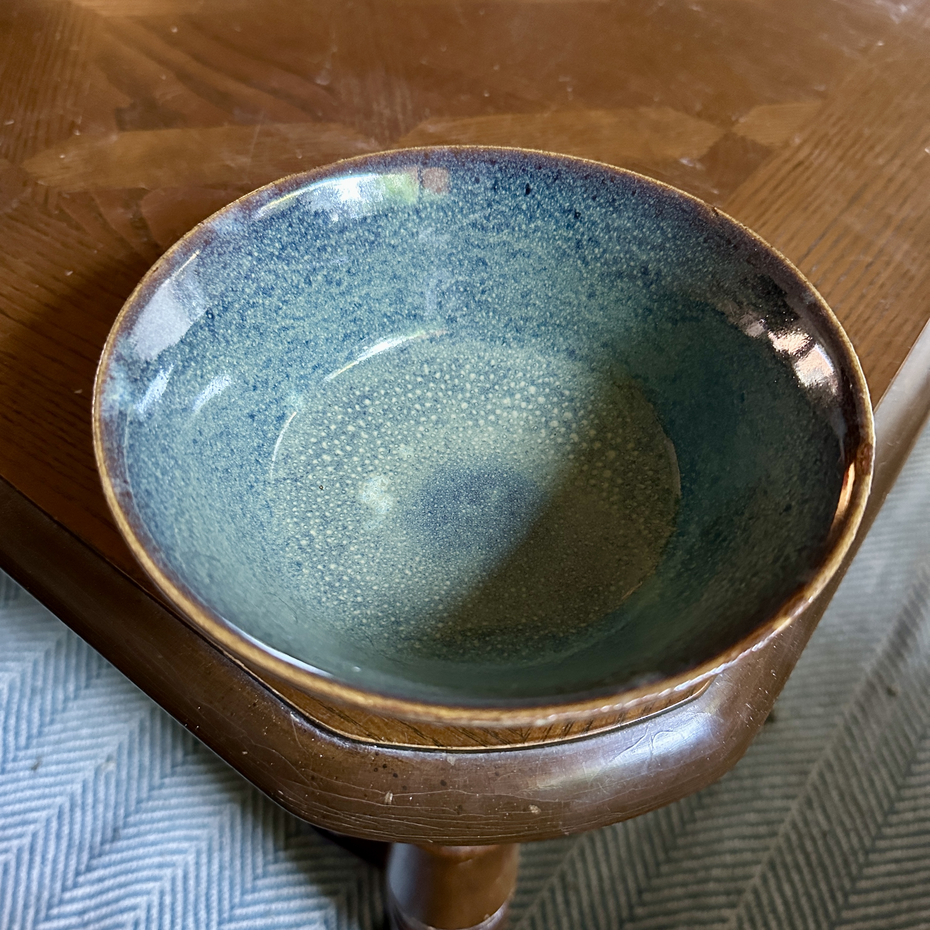 Artisanal ceramic creation with unique form